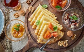 Food nuts jelly tea plate - nuts free wallpaper for desktop