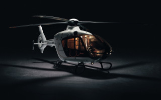 Helicopter light shadow digital rendering - the front of its free wallpaper
