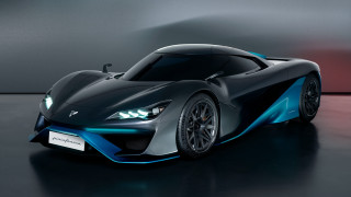 Blue gray sportscar darkroom redlight - a gray wall free wallpaper