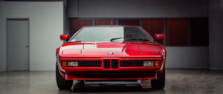 Red car garage open door - a garage next free wallpaper