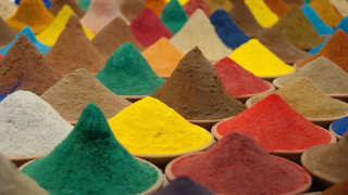 Colorful powders wooden bowls white - the bowl free wallpaper