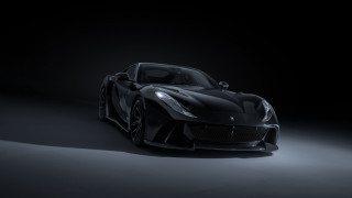 Black sports car hood up 15 - bernardo cavallino free wallpaper