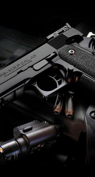 Cobra gun flashlight photorealistic detailed - photorealistic free wallpaper for mobile