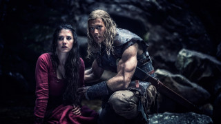 Cave sword helmet kneeling gothic - a sword and a helmet free wallpaper