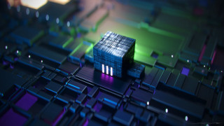 Small house keyboard colorful squares - a small house free wallpaper
