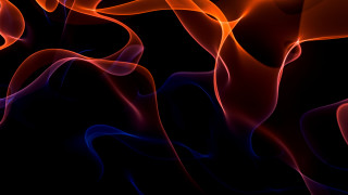 Black background red blue smoke - an airbrush painting free wallpaper for desktop