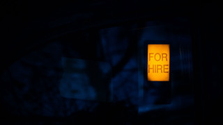 Yellow sign for hire dark - a yellow sign free wallpaper