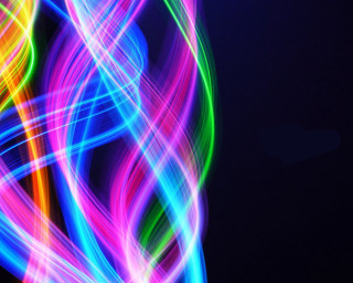 Colorful abstract background light curves - the dark background free wallpaper for desktop