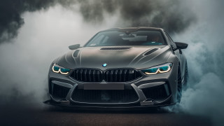 Bmw sports car smoke hood - cornelisz hendriksz vroom free wallpaper for desktop