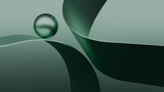 Green abstract water drop grass - a drop of water free wallpaper for desktop