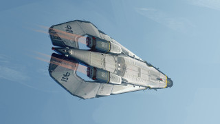 Jet cobra concept art blue - a jet free wallpaper for desktop