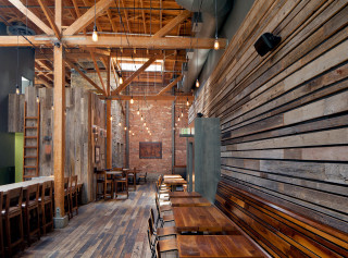 Wooden room benches tables ladder - a ladder free wallpaper