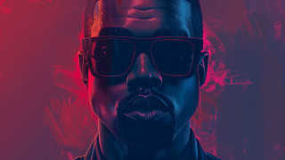 Man sunglasses tie red background - a red background behind free wallpaper for desktop