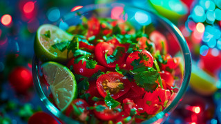 Bowl tomatoes limes pepper food - dom qwek free wallpaper for desktop