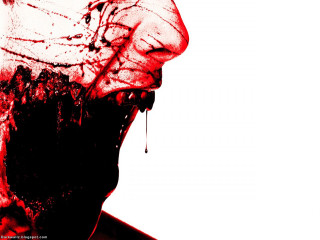 Bloody face man image description - bloody free wallpaper