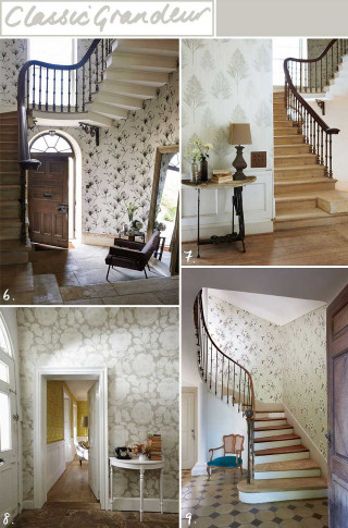 Staircase foyer table chairs mirror - free architecture wallpaper for mobile