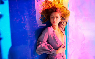 Woman red hair laying on - arabella rankin free wallpaper for desktop