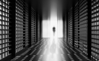 Dark hallway clarice beckett liminal - a dark hallway free wallpaper