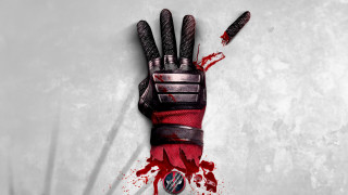 Hand glove ring blood knife - a hand free wallpaper for desktop