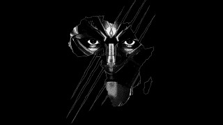 Black white cat line face - marvel free wallpaper