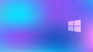 Blurry window blue pink background - affinity photo free wallpaper