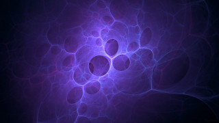 Purple circles black blue hologram - plasma free wallpaper for desktop