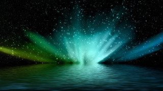 Bright light dark water lake - free light wallpaper for desktop