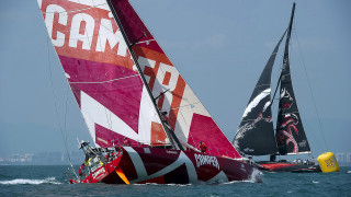 Boats yellow buoy ocean sails - camille bouvagne free wallpaper for desktop