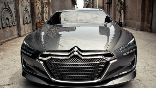 Car street building clock door - art deco free wallpaper