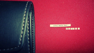 Black leather wallet thought sticker - ceri richards free wallpaper