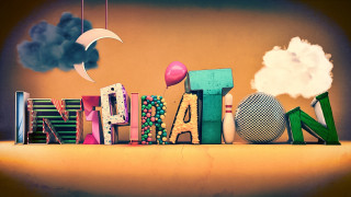 Colorful word says image design - surreal design free wallpaper for desktop