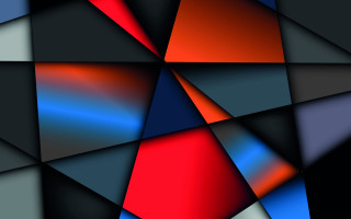 Colorful abstract background red blue 2 - the middle of the image free wallpaper for desktop