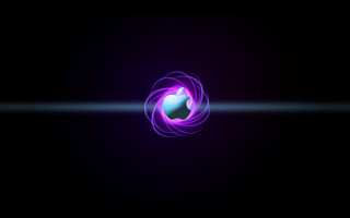 Purple blue abstract white circle - a white circle in the middle of the image free wallpaper