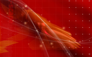 Red yellow honeycomb chainlink sunset - design free wallpaper