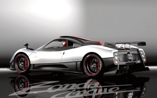 White sports car red rims 6 - reflective free wallpaper