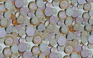 Coins colorful variety macro 8k - 8 k free wallpaper