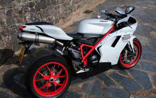 White red motorcycle cobblestone stone - plasticien free wallpaper