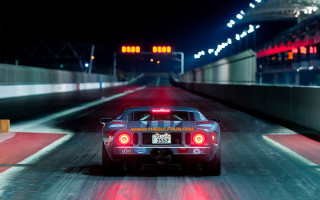 Car race track night headlights - douglas shuler free wallpaper