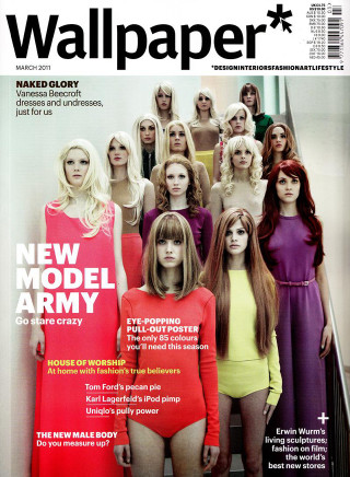 Women bathing suits magazine cover - free sci-fi wallpaper for mobile