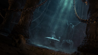 Little mermaid man woman boat - a man in a boat free wallpaper