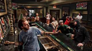 Man people pointing portrait old - many free wallpaper