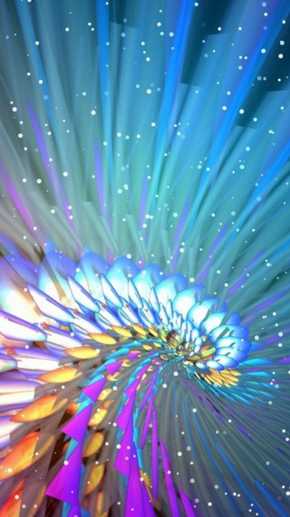 Colorful abstract background spiral design - elizabeth murray free wallpaper for mobile
