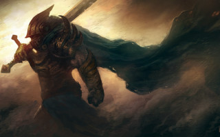 Storm demon sword fantasy armor - clint cearley free wallpaper for desktop