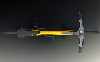 Yellow black gun wall gray - 3 d model free wallpaper