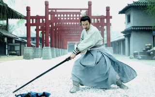 Kimono sword man redgate mattepainting - emperor huizong of song free wallpaper