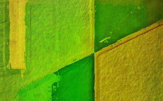 Green yellow wall geometric abstract - albert irvin free wallpaper