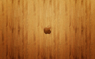 Wooden wall apple logo digital - an apple logo free wallpaper for desktop
