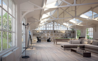 Large room windows furniture skylight - enguerrand quarton free wallpaper for desktop