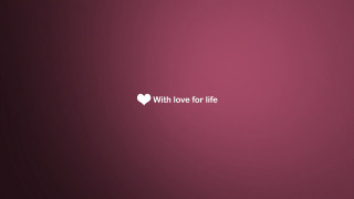Pink heart love for life - love free wallpaper for desktop