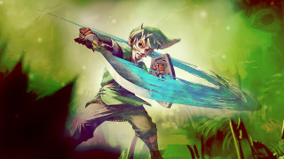 Cedric seaut forest hero sword - a green background behind free wallpaper